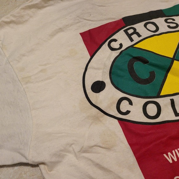 VTG Cross Colours Ya Dig Hip Hop Rap USA Baseball Jersey T Shirt Mens L Large - Picture 3 of 12